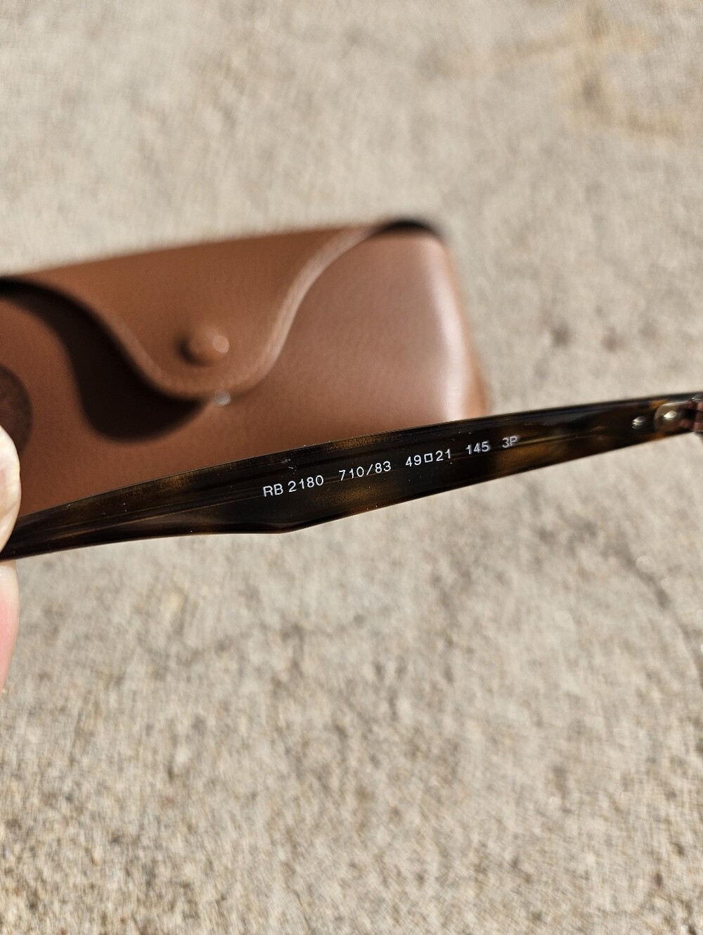 Ray-Ban Tortoiseshell Frame Sunglasses with Brown Lenses - Picture 2 of 4